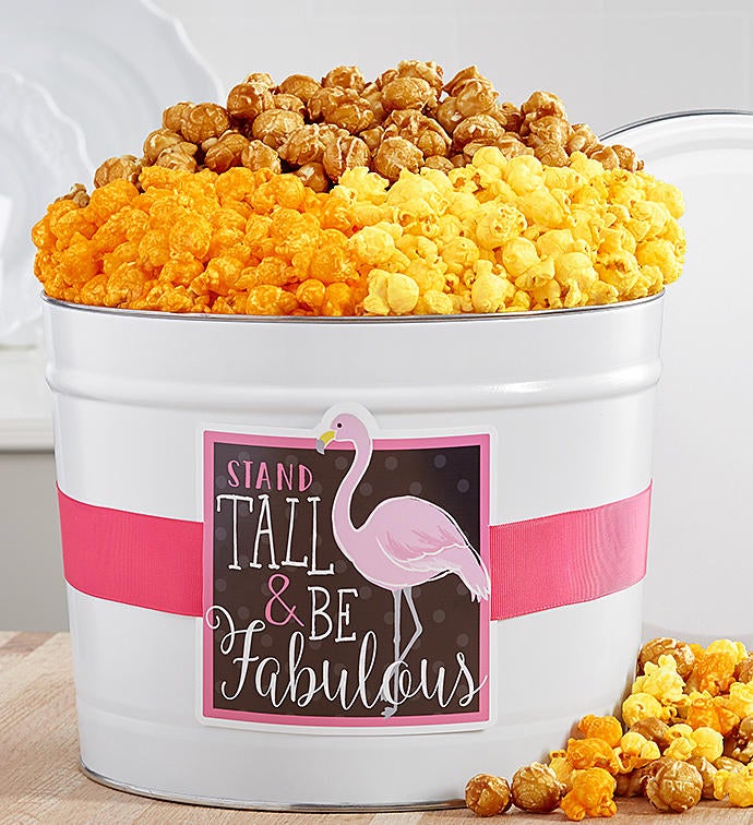 Be Fabulous 2 Gallon Popcorn Tin